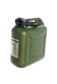 Канистра для ГСМ вертикальная, 10 л., пластиковая, усиленная // Stels