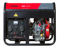 Дизельный генератор FUBAG DS 3600 (3 кВт, 1-фазный, медь)