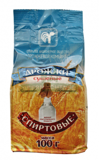 ДРОЖЖИ СПИРТОВЫЕ БЕЛОРУССКИЕ 100гр