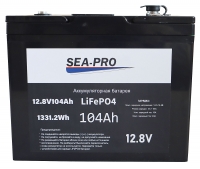 Аккумуляторная батарея SEA-PRO 104А/Ч 12,8В LiFePo4