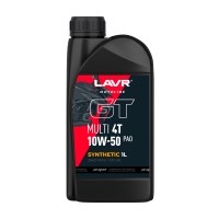 LAVR MOTO Моторное масло GT Multi 4T 10W-50(1 л)