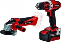 Набор акк. инструмента Einhell PXC TE-TK 18/2 Li Kit (CD+AG)