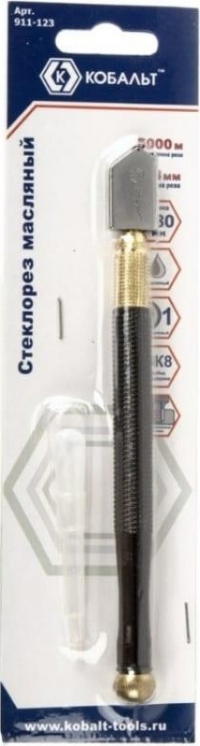 СТЕКЛОРЕЗ КОБАЛЬТ 1-РОЛИКОВЫЙ 2-8ММ 5000ММ