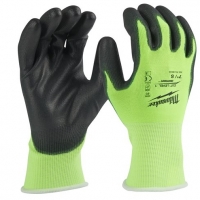Перчатки защитные Milwaukee Hi-Vis Cut level (Хай Виз Кат Левел) 1/A, 10/XL