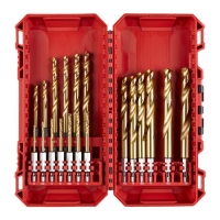 Сверла по металлу Milwaukee RedHEX™ HSS-TiN набор 19ед. (2-10мм) GEN II